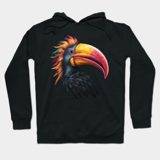 Hornbill Smiling Hoodie